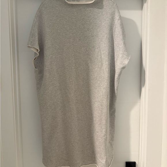 Frank and Eileen Funnel Neck Dress Gray - Picture 2 of 6